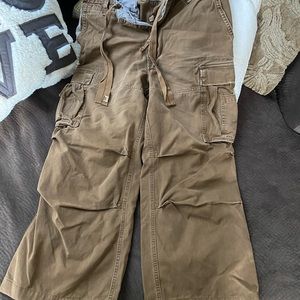 Abercrombie and Fitch cargo pants.  Excellent condition